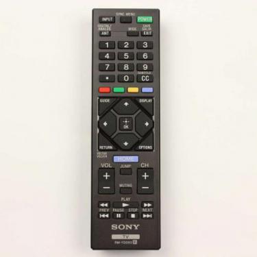 Sony 1-492-066-21 Remote Control; Remote Tr