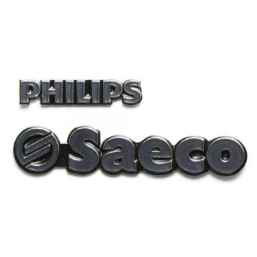 Saeco 996530068191 Adhes.Silver Plate Logo P