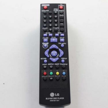 LG AKB72911501 Remote Control; Remote Tr