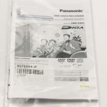 Panasonic RQT6984-P Instruct Book