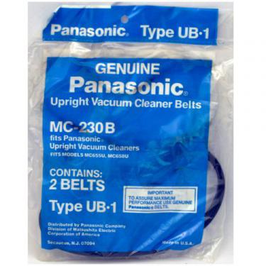 Panasonic MC230B Belt, 2 Pk