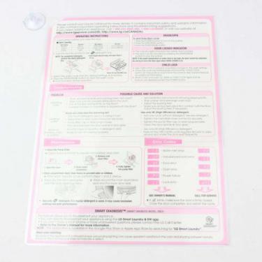 LG MHK40625522 Sheet,Operation, Printing