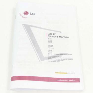 LG SAC30708033 Accessory-Owners Manual;